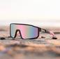 Y2K Futuristic Shield Sunglasses
